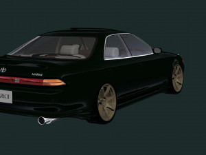 toyota mark2 jzx90 Modelo 3D