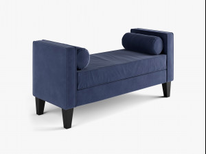 curves bench 3D Model