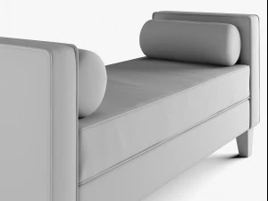 curves bench 3D Model