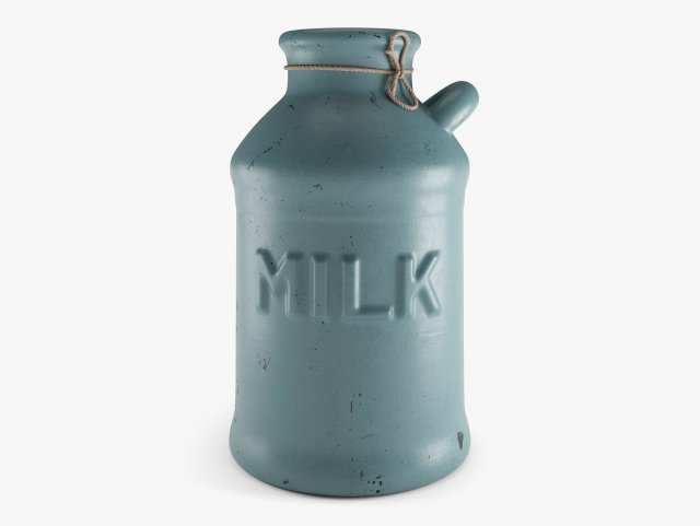 old milk jug 3D मॉडल .c4d .max .obj .3ds .fbx .stl .blend 