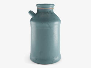 old milk jug 3D मॉडल