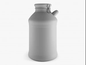 old milk jug 3D Model