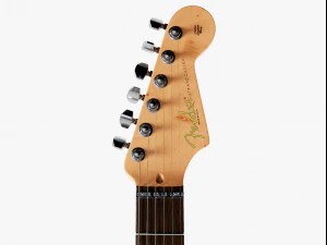stratocaster gitar 3D Model