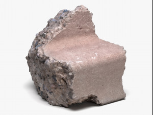 concrete chunk 01 - 16k scan Modello 3D
