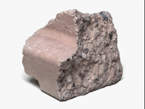 concrete chunk 01 - 16k scan 3D Model