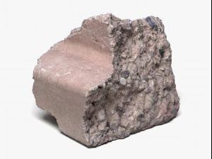 concrete chunk 01 - 16k scan 3D Model