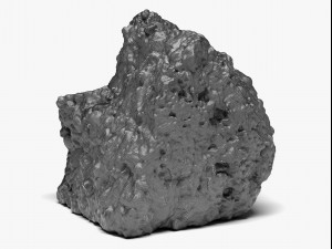 concrete chunk 01 - 16k scan 3D Model