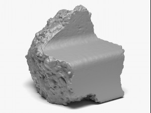 concrete chunk 01 - 16k scan 3D Model