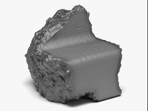 concrete chunk 01 - 16k scan 3D Model