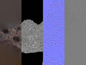 rock 01 - 16k scan Model 3D