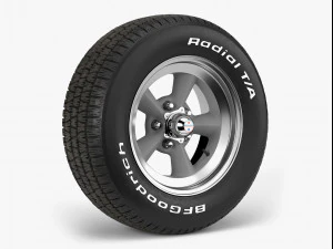combo coppia-spinta bfgoodrich Modello 3D