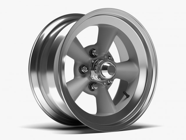 torq thrust d wheels 3D Model .c4d .max .obj .3ds .fbx .stl .blend 