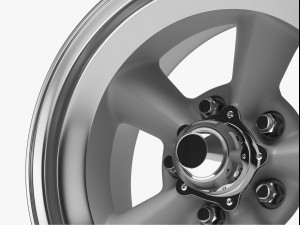 torq thrust d wheels 3D Model