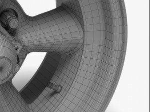 torq thrust d wheels 3D Model