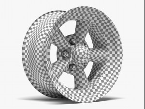 torq thrust d wheels 3D Model