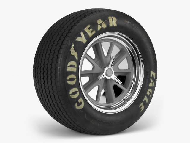 goodyear billboard heritage combo 3D Model .c4d .max .obj .3ds .fbx .stl .blend 