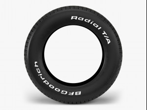 bfgoodrich radial t-a tire 3D Model