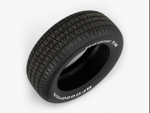 bfgoodrich radial t-a tire 3D Model