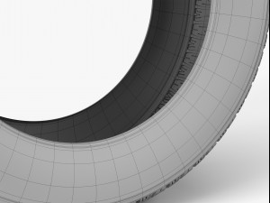 bfgoodrich radial t-a tire 3D Model