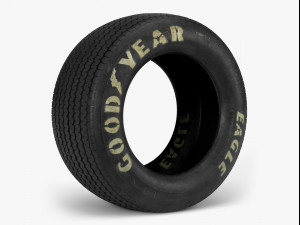 goodyear billboard tire 3D Model