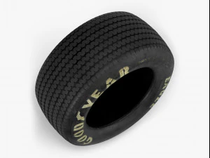 goodyear billboard tire 3D Model