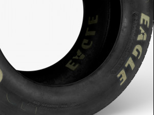 goodyear billboard tire 3D Model