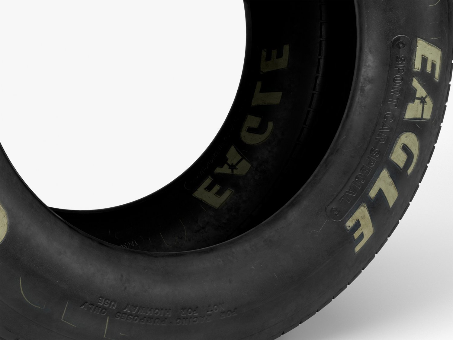 goodyear billboard tire 3D Модели. 