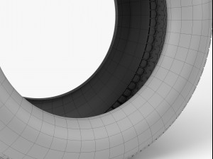 goodyear billboard tire 3D Model