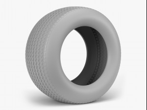 goodyear billboard tire 3D Model