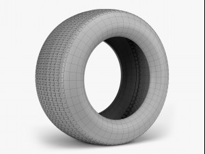 goodyear billboard tire 3D Model