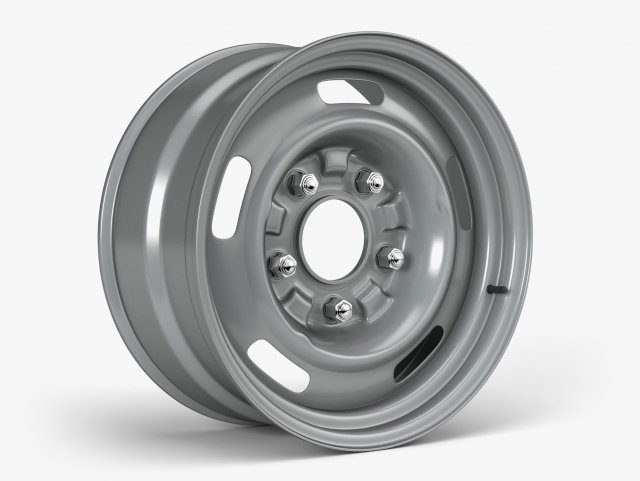 gm rally wheel Model 3D .c4d .max .obj .3ds .fbx .stl .blend 