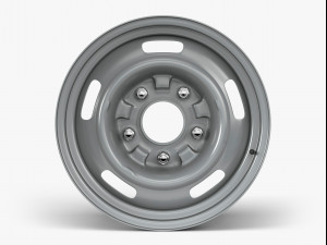 gm rally wheel Model 3D