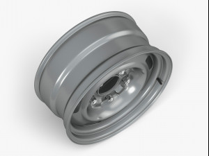 gm rally wheel Model 3D