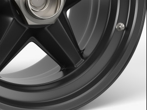 rsr centerlock wheel 3D Model