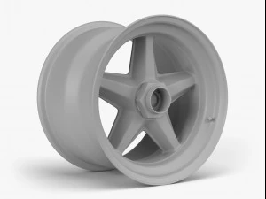rsr centerlock wheel 3D Model