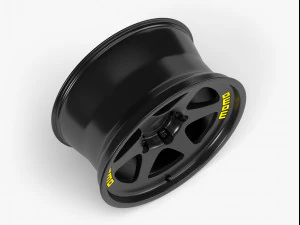 momo heritage 6 wheel 3D Model