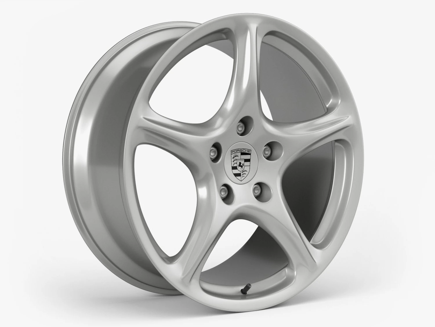 porsche carrera s wheel 3D Model .c4d .max .obj .3ds .fbx .stl .blend 