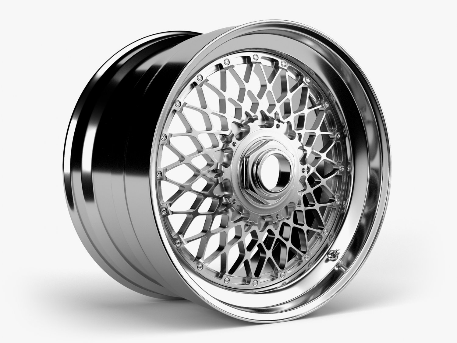 Запчасти. bbs e55 wheel 3D Модель. 