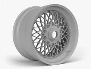 bbs e55 wheel 3D Model
