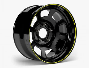 stock car wheel 3D Model