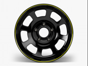 stock car wheel 3D Model