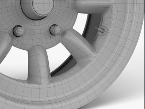 mini lite wheel 3D मॉडल