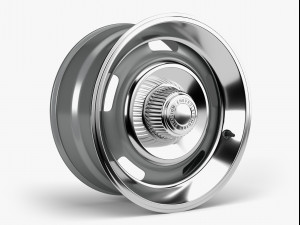gm rally wheel with trim 3Dモデル