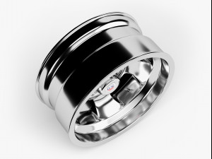 us indy mag wheel 3D मॉडल