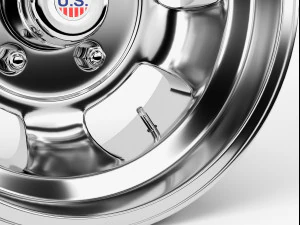 us indy mag wheel 3D Model