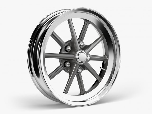 et gasser wheel 3D Model .c4d .max .obj .3ds .fbx .stl .blend 