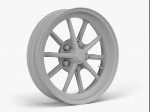 en een gaswiel 3D Model