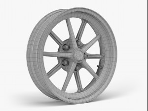 et gasser wheel 3D Model