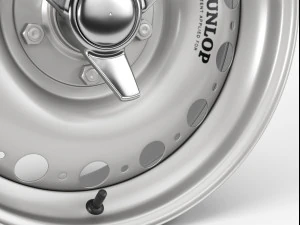 dunlop d-type wheel 3D Model