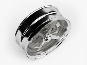 kidney bean wheel 3D Model